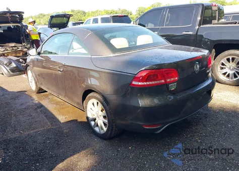 2012 Volkswagen Eos Komfort из США, поврежденный, VIN WVWBW7AH9CV004592